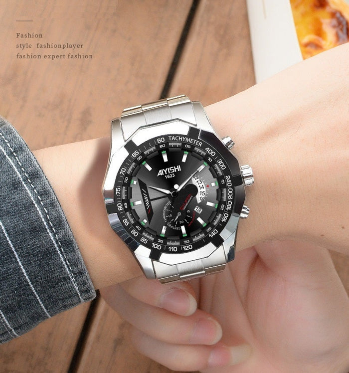 TOP BRAND AIYISHI  Men's Fashion Luminous Watch Blossom Online UG