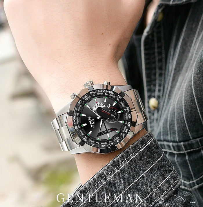 TOP BRAND AIYISHI  Men's Fashion Luminous Watch Blossom Online UG