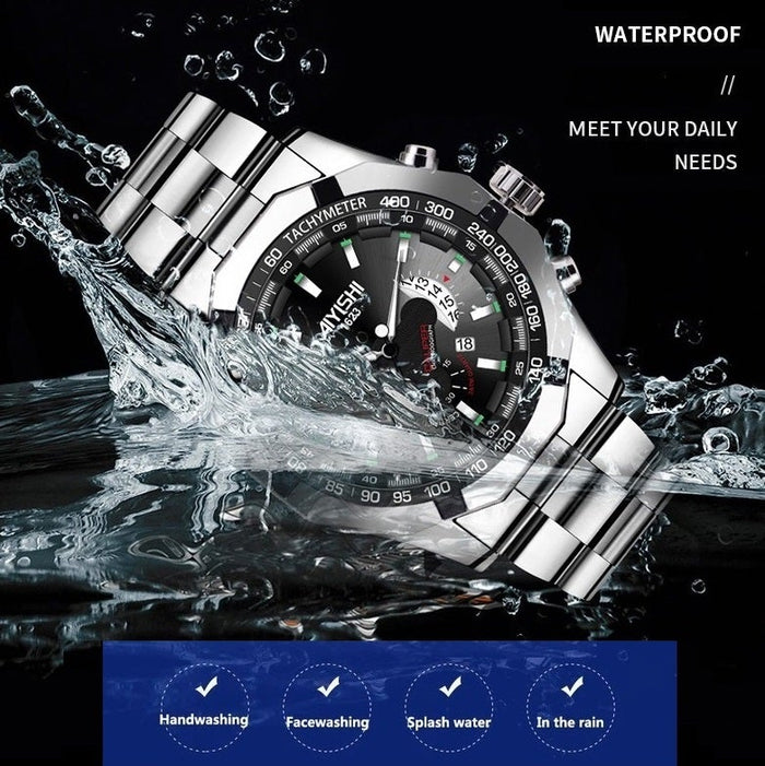 TOP BRAND AIYISHI  Men's Fashion Luminous Watch Blossom Online UG