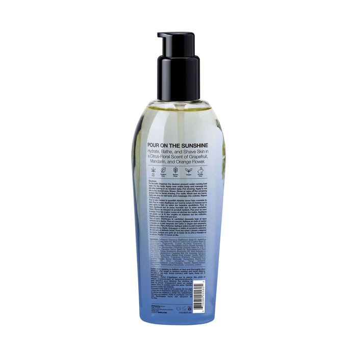 Hempz Triple Moisture Fresh Citrus Multi-Purpose Body Oil, Rear