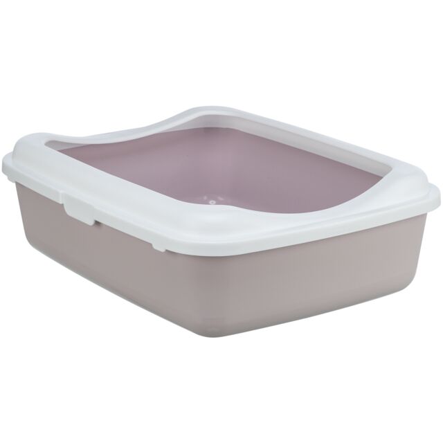 Trixie: Classic Litter Tray 37x15x48cm Light Lilac/White