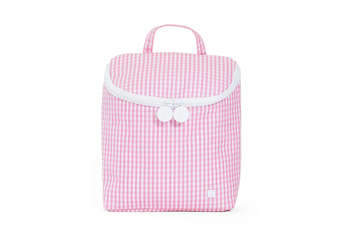 Gingham Pink Take Away
