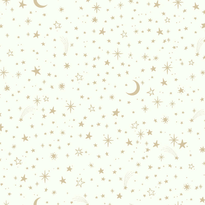 Twinkle Little Star Gold Peel & Stick Wallpaper - EonShoppee