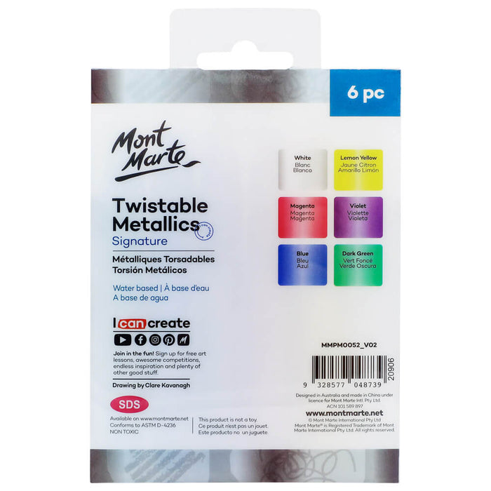 Twistable Metallics Signature 6pc