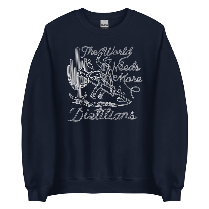 TWNM- Dietitians Unisex Crewneck Dark Colors