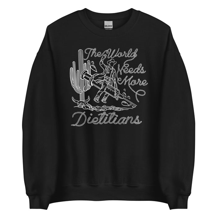TWNM- Dietitians Unisex Crewneck Dark Colors