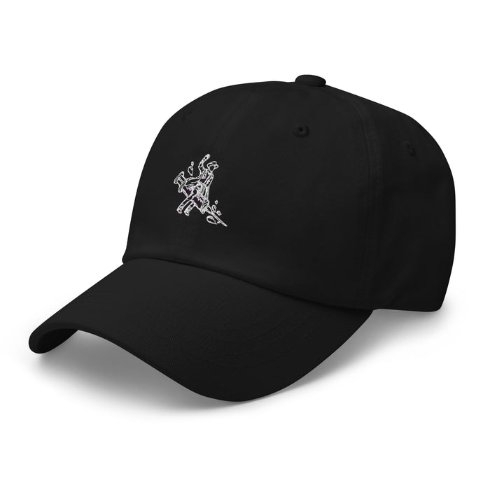 TWNM- Embroidered Dad Hat White Logo