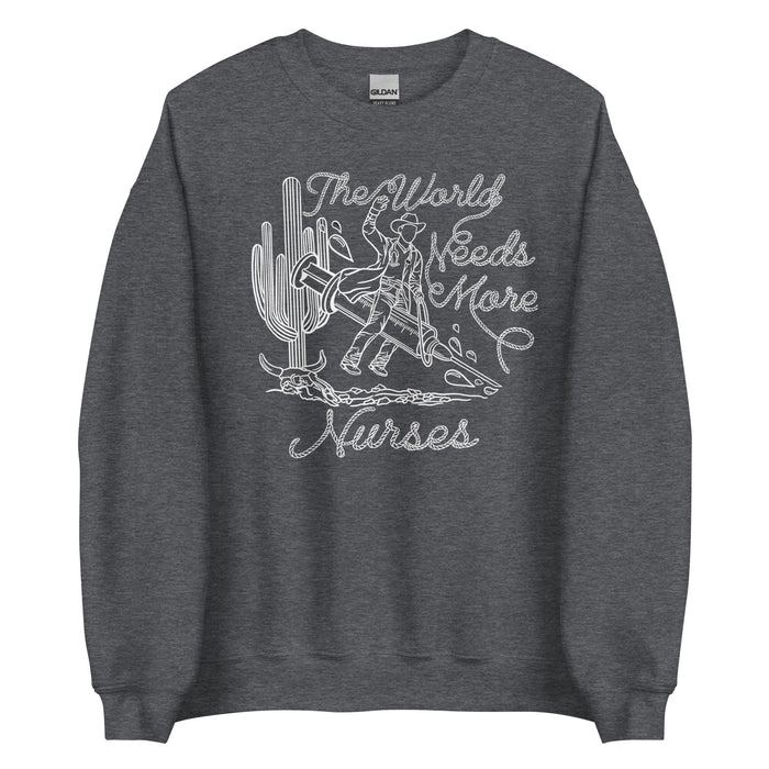 TWNM- Nurses Unisex Crewneck Dark Colors