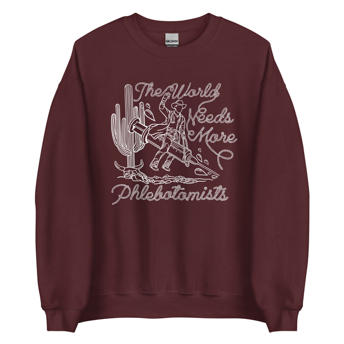 TWNM- Phlebotomists Unisex Crewneck Dark Colors