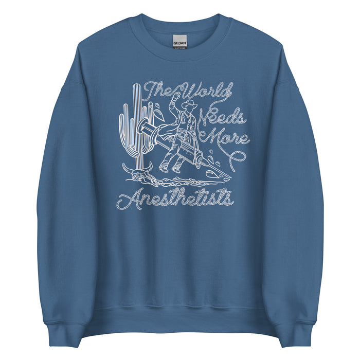 TWNM-Anesthetists Unisex Crewneck Dark Colors