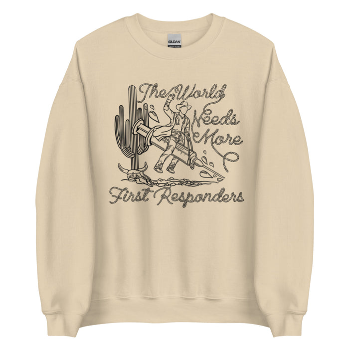 TWNM-First Responders Unisex Crewneck Light Colors