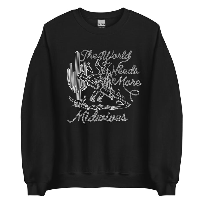 TWNM-Midwives Unisex Crewneck Dark Colors