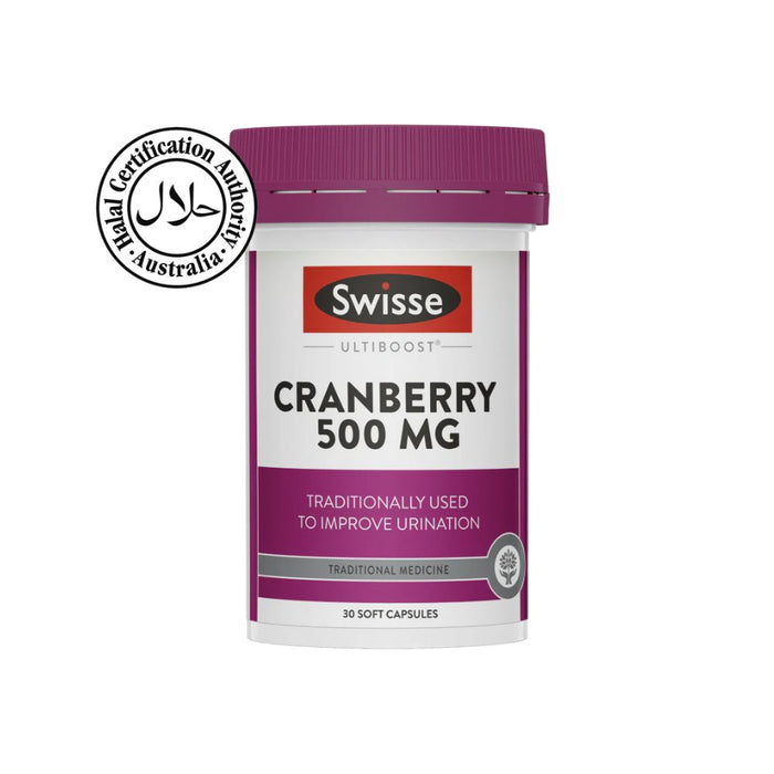 SWISSE Ultiboost Cranberry 500mg 30s | Isetan KL Online Store