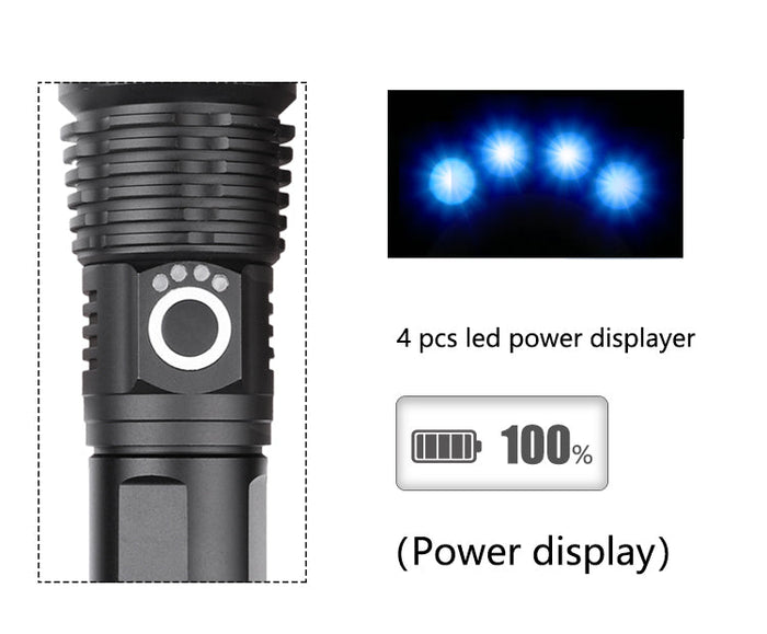 Ultra-Powerful Portable Waterproof Flashlight Blossom Online UG