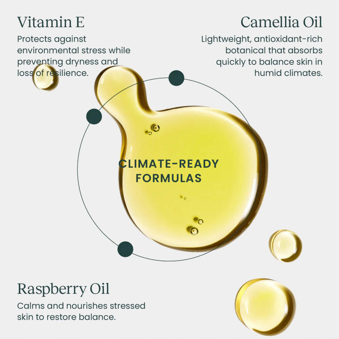 Atmosphera ULTRA REPLENISH™ - Warm Climate Facial Oil Ingredients/Texture