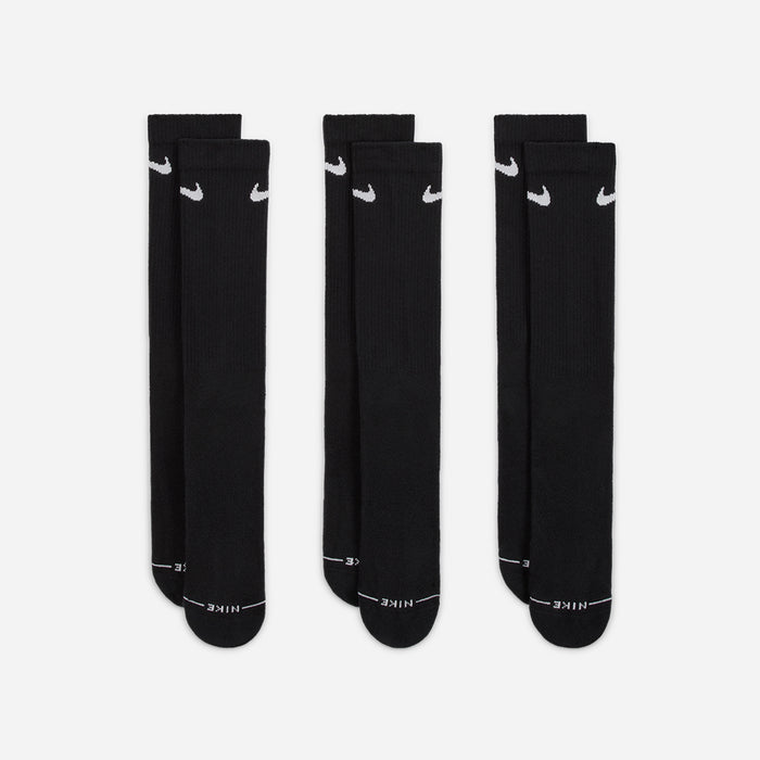 Vớ Thể Thao Nike Everyday Elevated - 3 Pairs - Đen - Supersports Vietnam