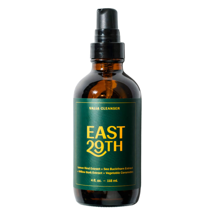 Pump Bottle of East 29th Valia Cleanser 4floz/118ml