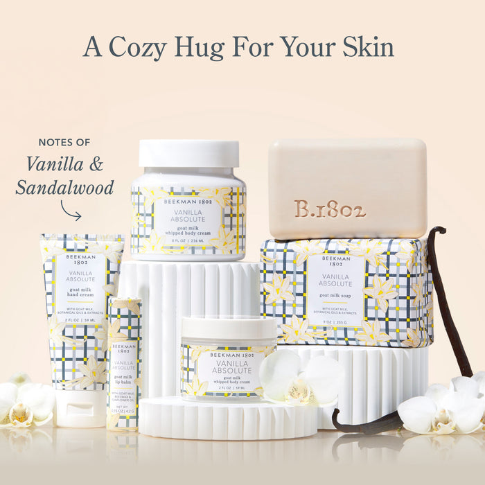 Vanilla Absolute Palm-Sized Goat Milk Soap