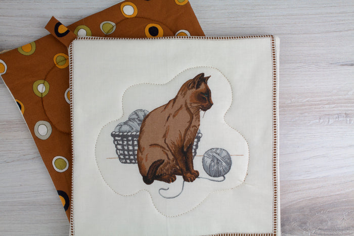 Vintage Cats Potholder