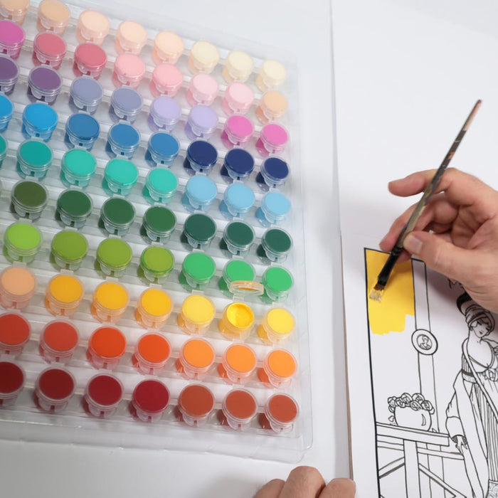 Vivid Colours Acrylic Paint Set Signature 80pc x 3.5ml (0.1 US fl.oz)