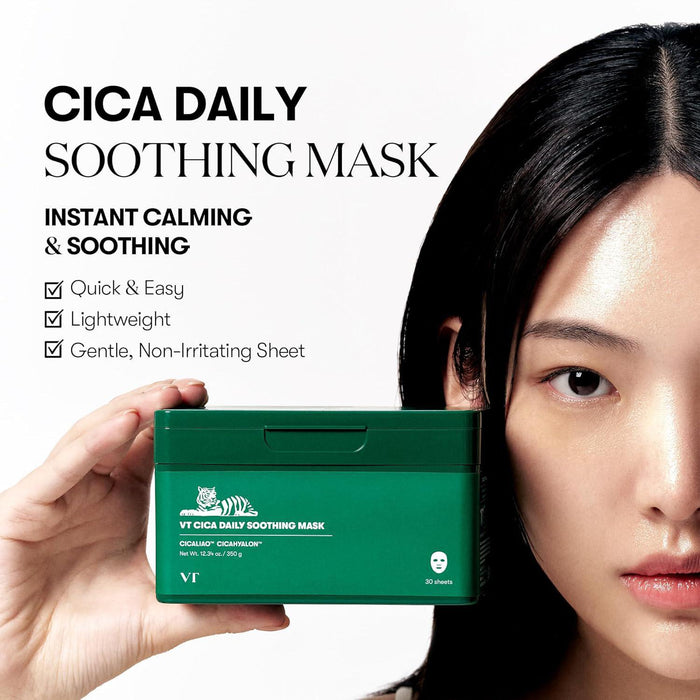 VT COSMETICS Daily Soothing Mask 30 pcs