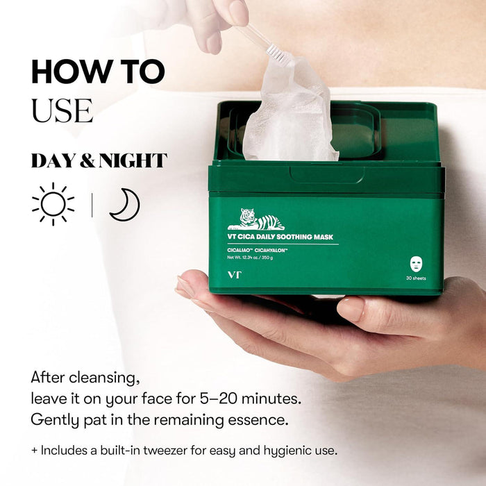 VT COSMETICS Daily Soothing Mask 30 pcs