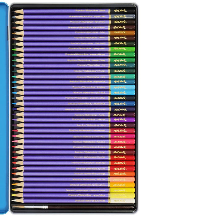 Watercolour Pencils in Tin Premium 36pc