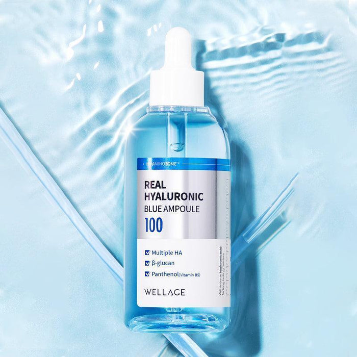 [WELLAGE] Real Hyaluronic Blue Ampoule 100 100ml WELLAGE