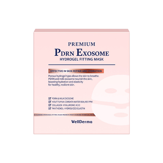 [WellDerma] Premium PDRN Exosome Hydrogel Fitting Mask 30g*4EA - Ballagrio