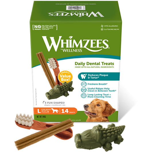 Whimzees: Value Variety Large Dogs 14's