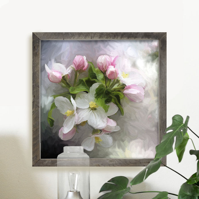 White and Pink Blooms
