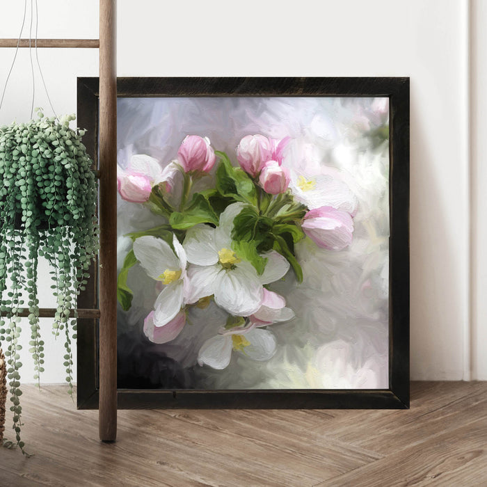 White and Pink Blooms