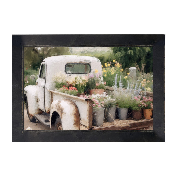 White Flower Truck