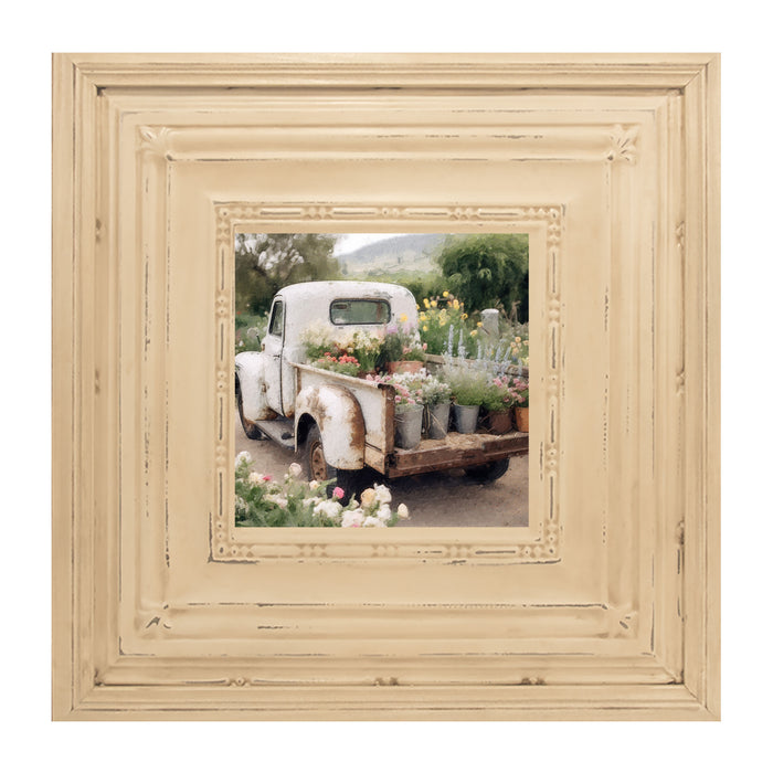White Flower Truck