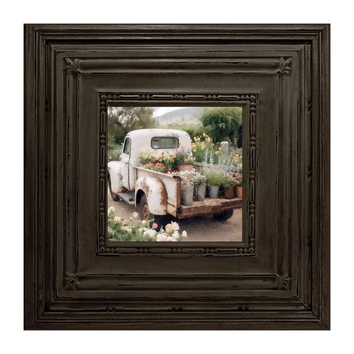 White Flower Truck
