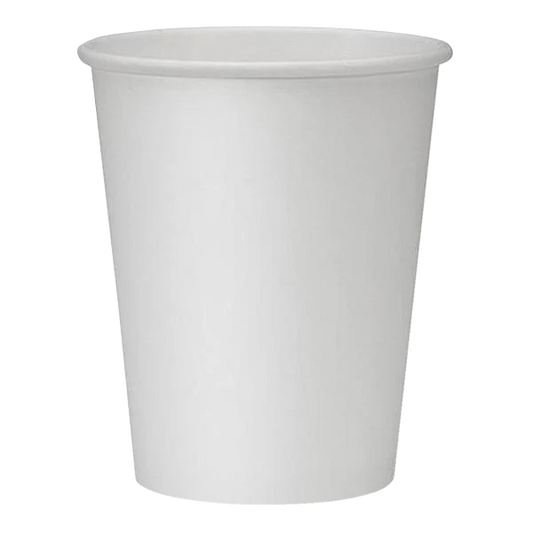 H pack and go pak Single Wall Paper Cups White Single Wall
