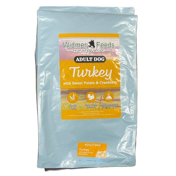 Widmer: GF Adult Turkey With Sweet Potato & Cranberry 6kg