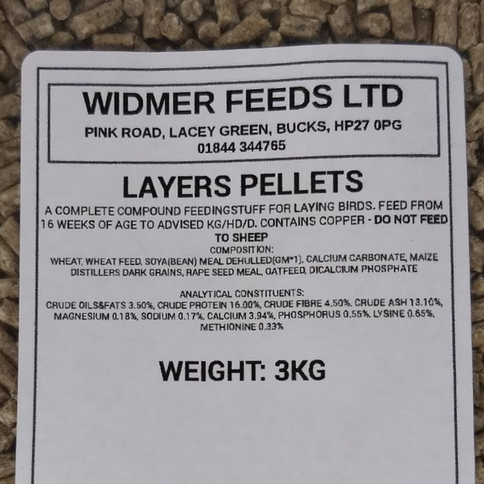 Widmer: Layers Pellets 3kg