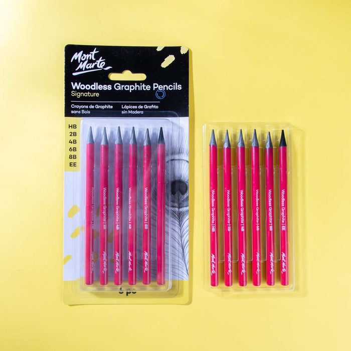 Woodless Graphite Pencils Signature 6pc