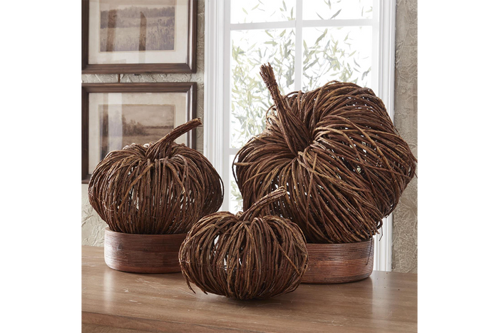 Woven Vine Pumpkin