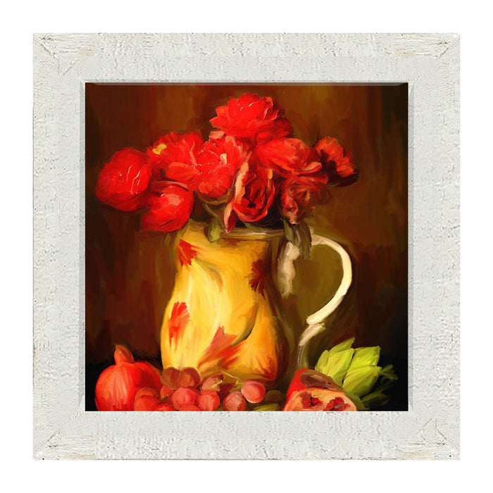 Yellow Vase - Framed art
