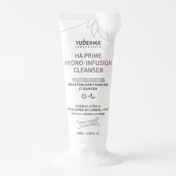 Yuderma HA Prime Hydro Infusion Moisturiser Foaming Cleanser