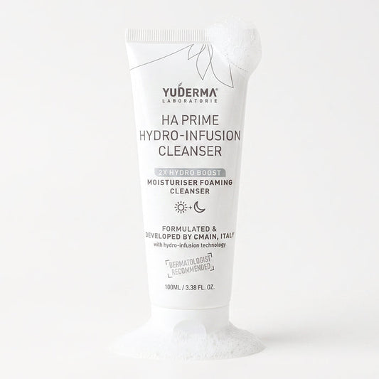 Yuderma HA Prime Hydro Infusion Moisturiser Foaming Cleanser